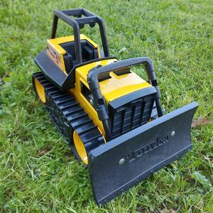 Tonka Hasbro Bulldozer Yellow 952 Steel Plastic Retro Collectible Toy Truck